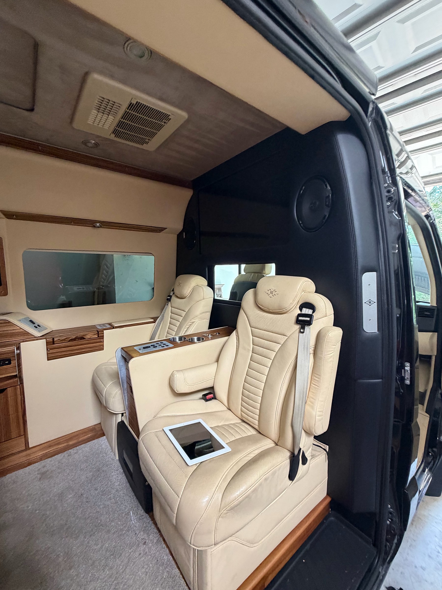 Captain chair by the side door